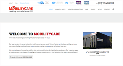 Desktop Screenshot of mobilitycare.net.au
